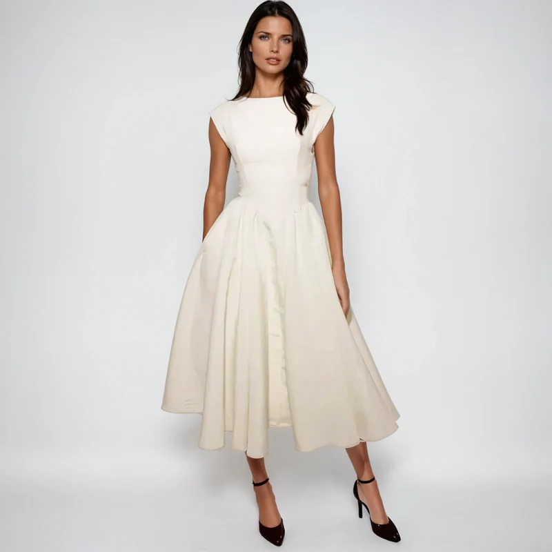 Lucia Midi Kleid - Vittorelli