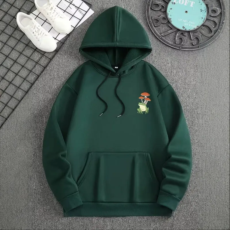 Unisex Grafischer Kapuzenpullover Nord Taschen