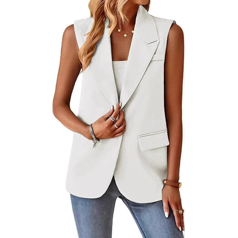 Damen Stylischer Blazer-Weste