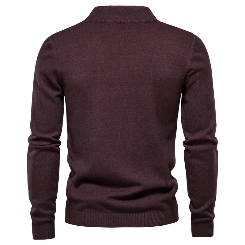 Herren stilvoller Rollkragenpullover aus weicher Merinowolle Nord Taschen
