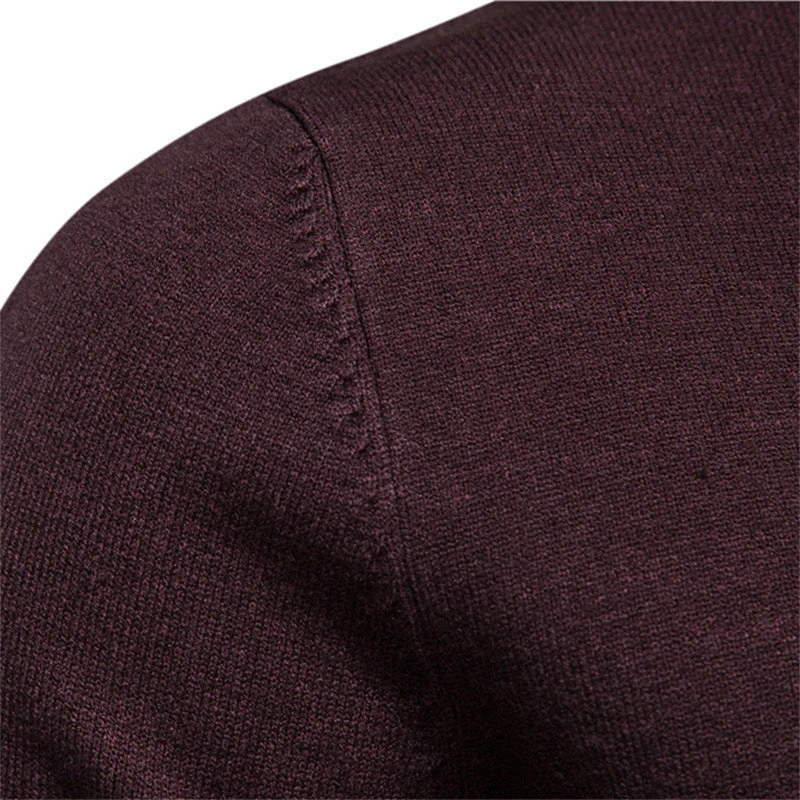 Herren stilvoller Rollkragenpullover aus weicher Merinowolle Nord Taschen