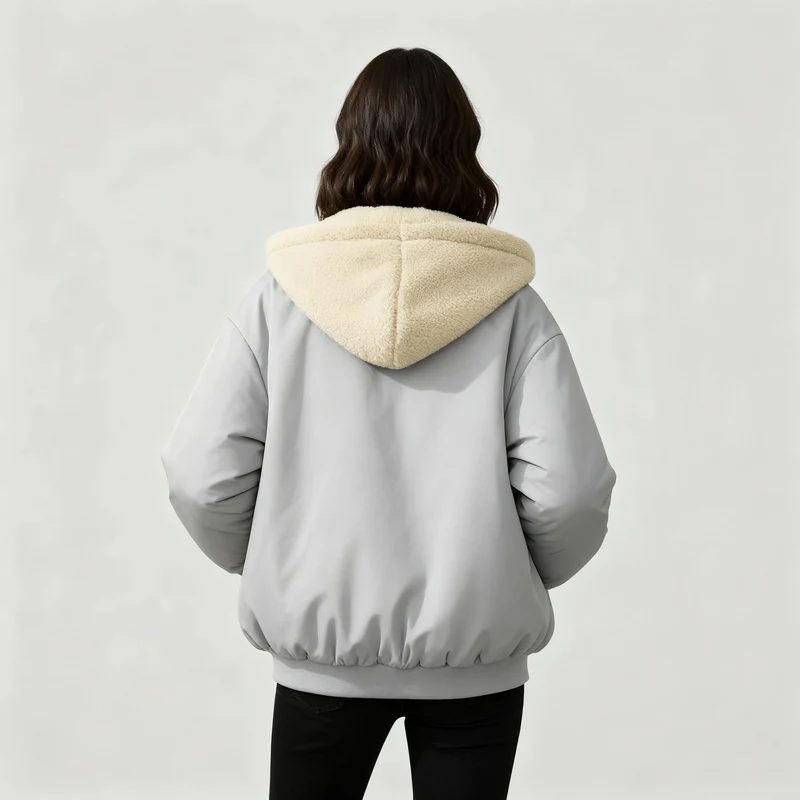 Oversized Winterjacke Komfort