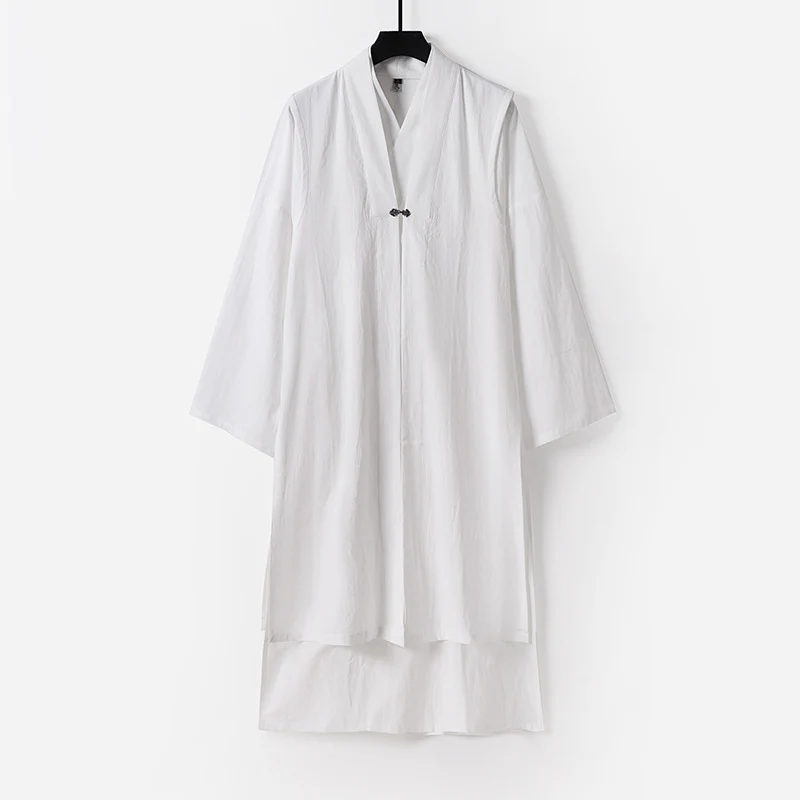 Unisex Langer Oversize-Kimono‑Mantel mit dezentem Knebelverschluss und weiter Silhouette Nord Taschen