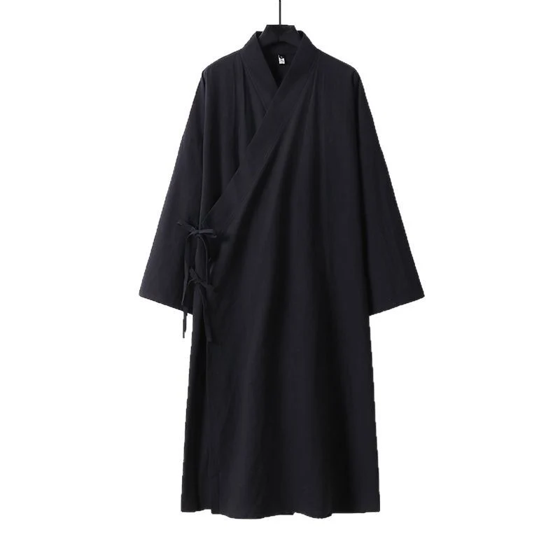Unisex Langer Oversize-Kimono‑Mantel mit dezentem Knebelverschluss und weiter Silhouette Nord Taschen