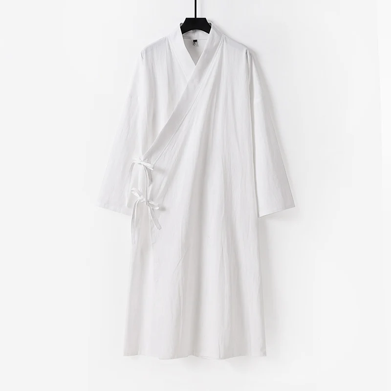 Unisex Langer Kimono-Mantel mit Bindeband, weitem Schnitt und minimalistischer Silhouette Nord Taschen