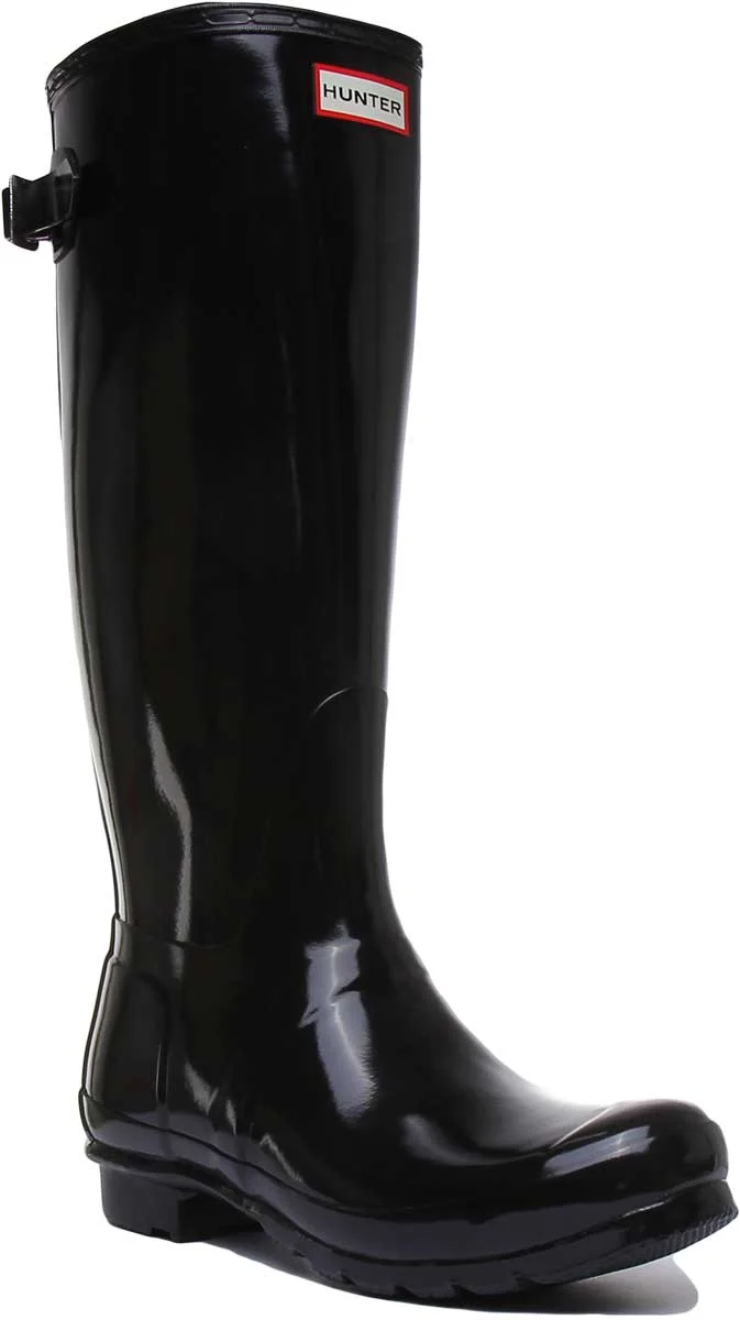 Hunter Original Back Adjustable Gloss In Black