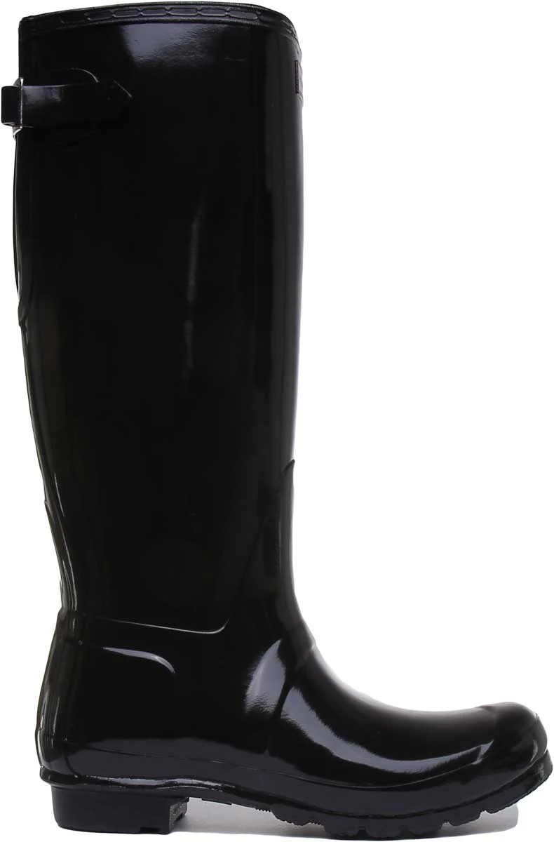 Hunter Original Back Adjustable Gloss In Black
