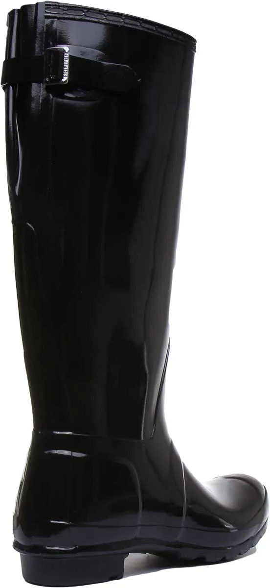 Hunter Original Back Adjustable Gloss In Black