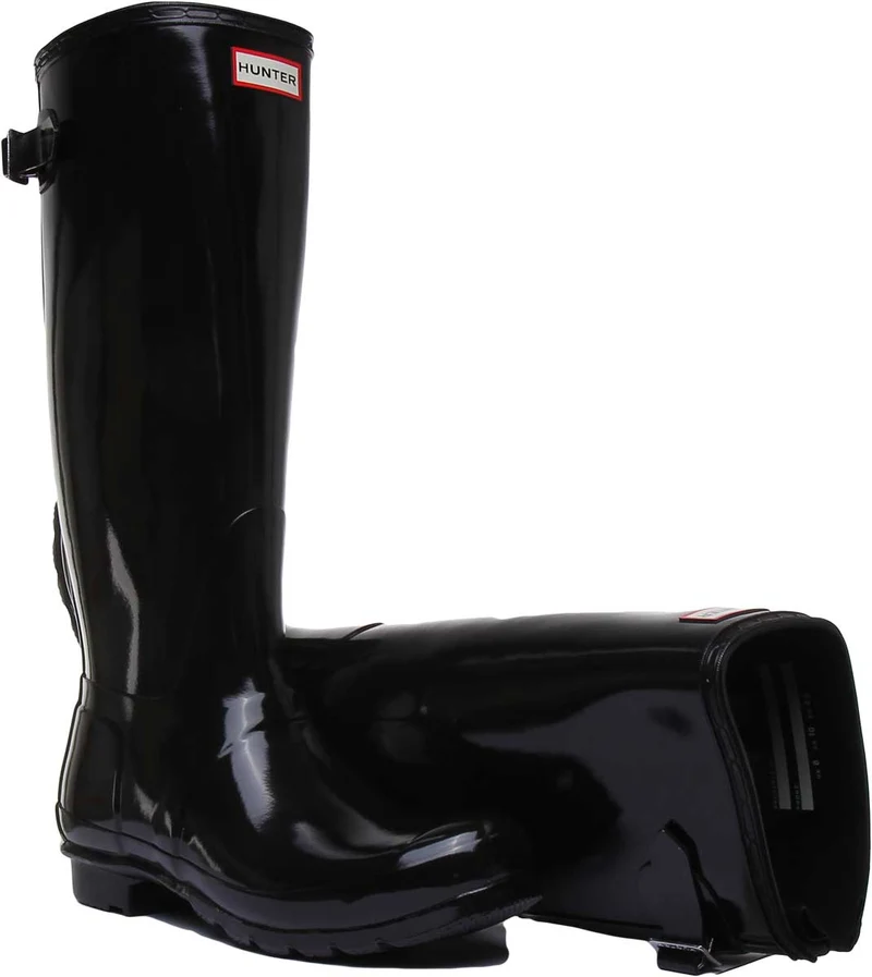 Hunter Original Back Adjustable Gloss In Black