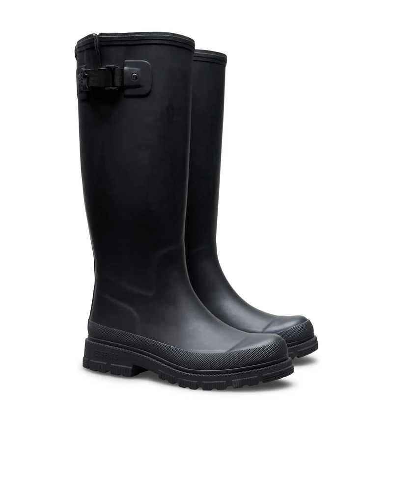 Bota de Agua Lili Smooth Black/Black