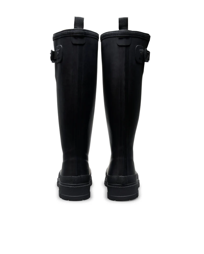 Bota de Agua Lili Smooth Black/Black