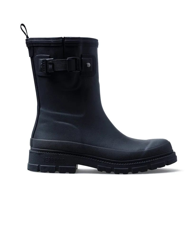 Bota de Agua Lina Smooth Black/Black