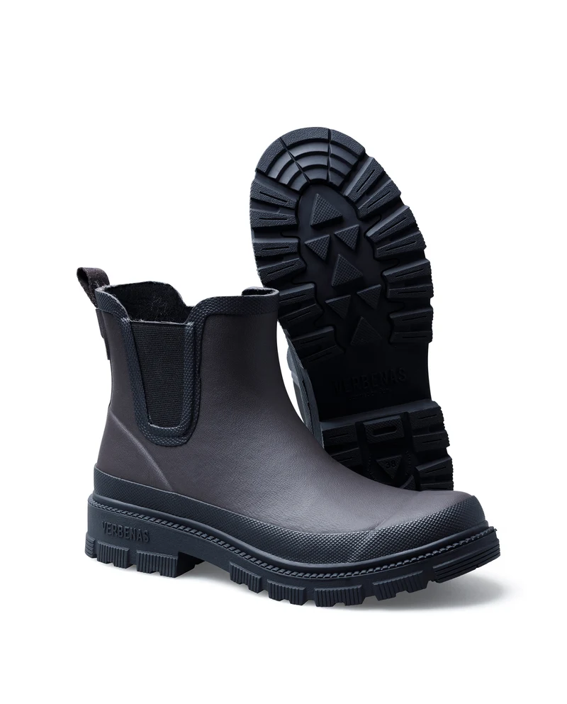 Bota de Agua Lua Smooth Brown/Black