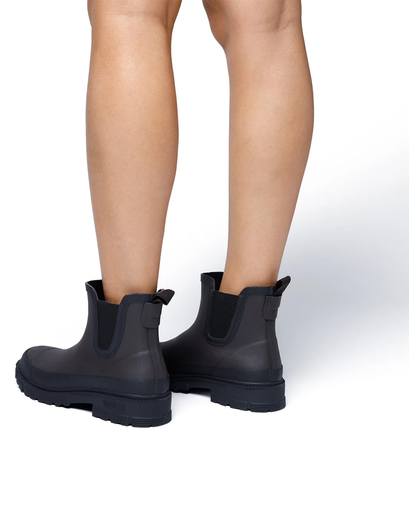 Bota de Agua Lua Smooth Brown/Black