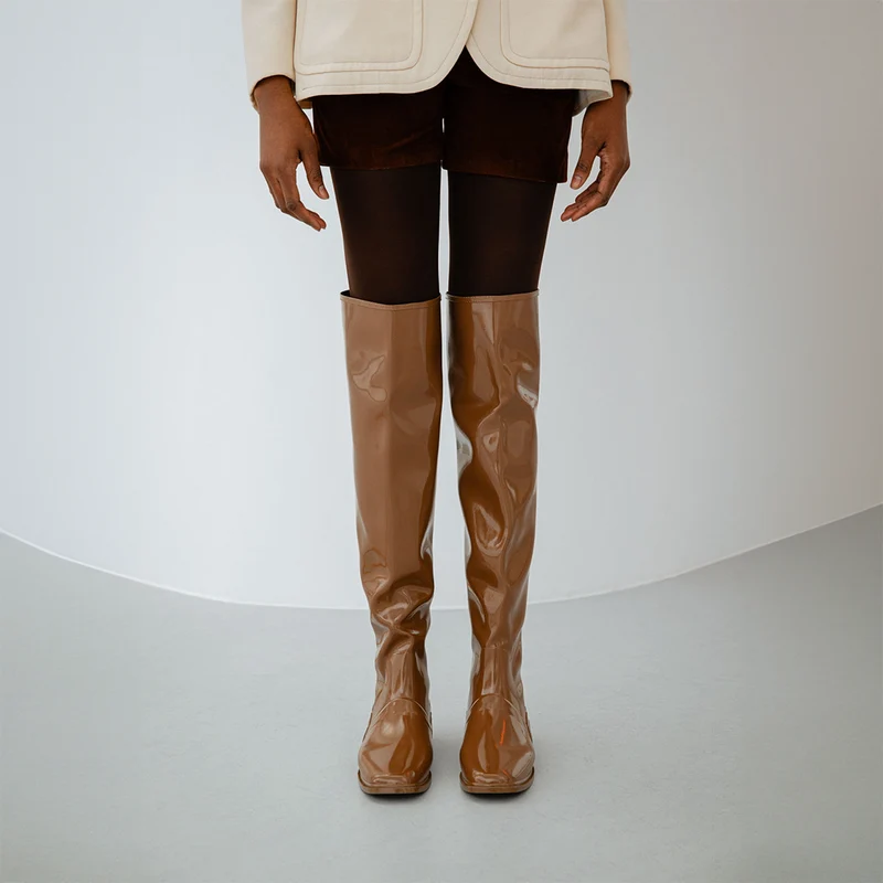 ACQUO Greta Walnut Brown