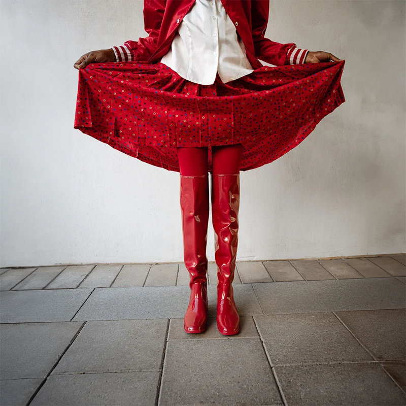 ACQUO Greta Cherry Red