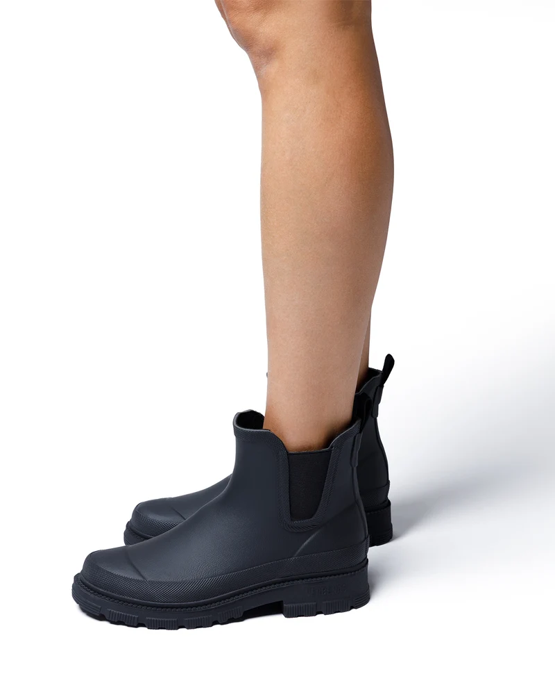 Bota de Agua Lua Smooth Black/Black