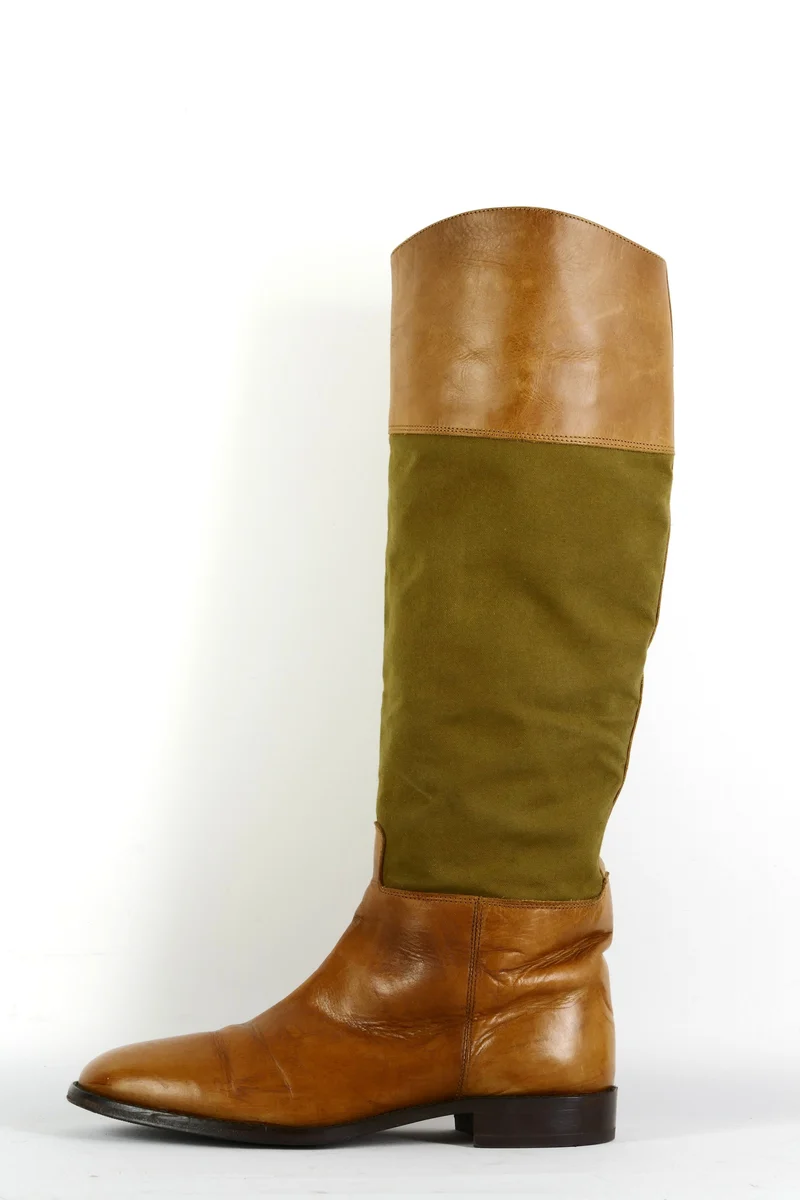 Stiefel Leder mehrfarbig
