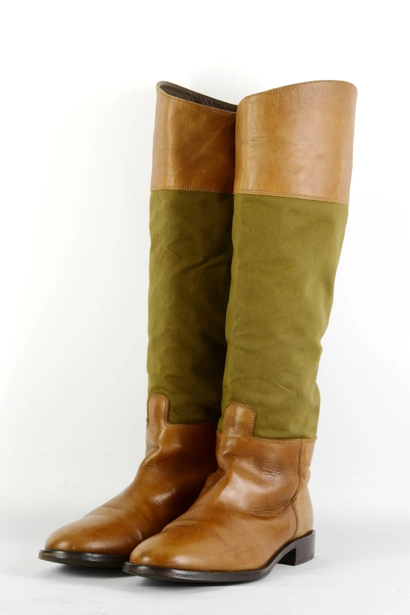 Stiefel Leder mehrfarbig