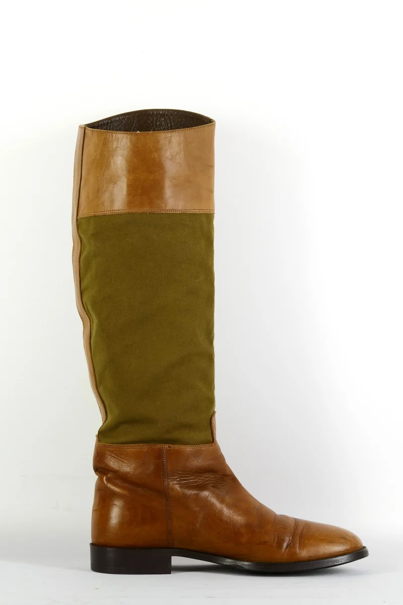 Stiefel Leder mehrfarbig