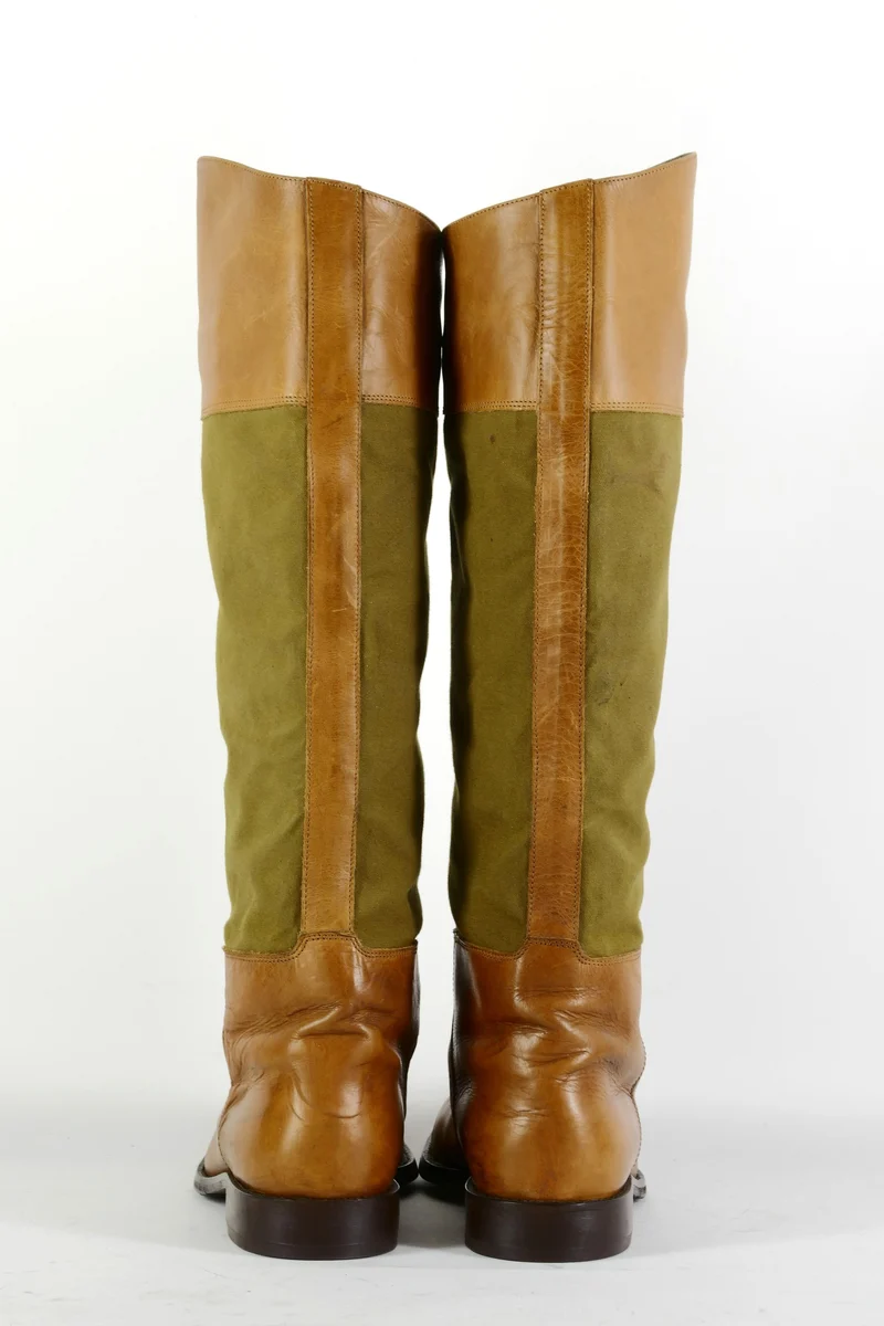 Stiefel Leder mehrfarbig