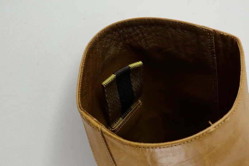 Stiefel Leder mehrfarbig