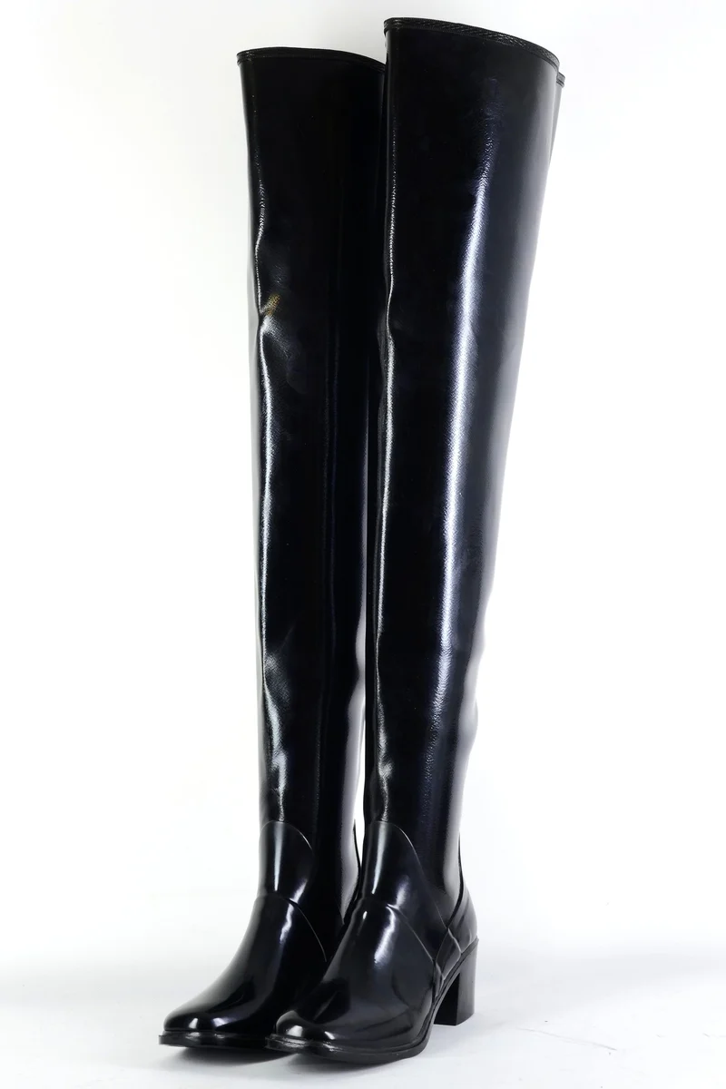 Gummistiefel schwarz