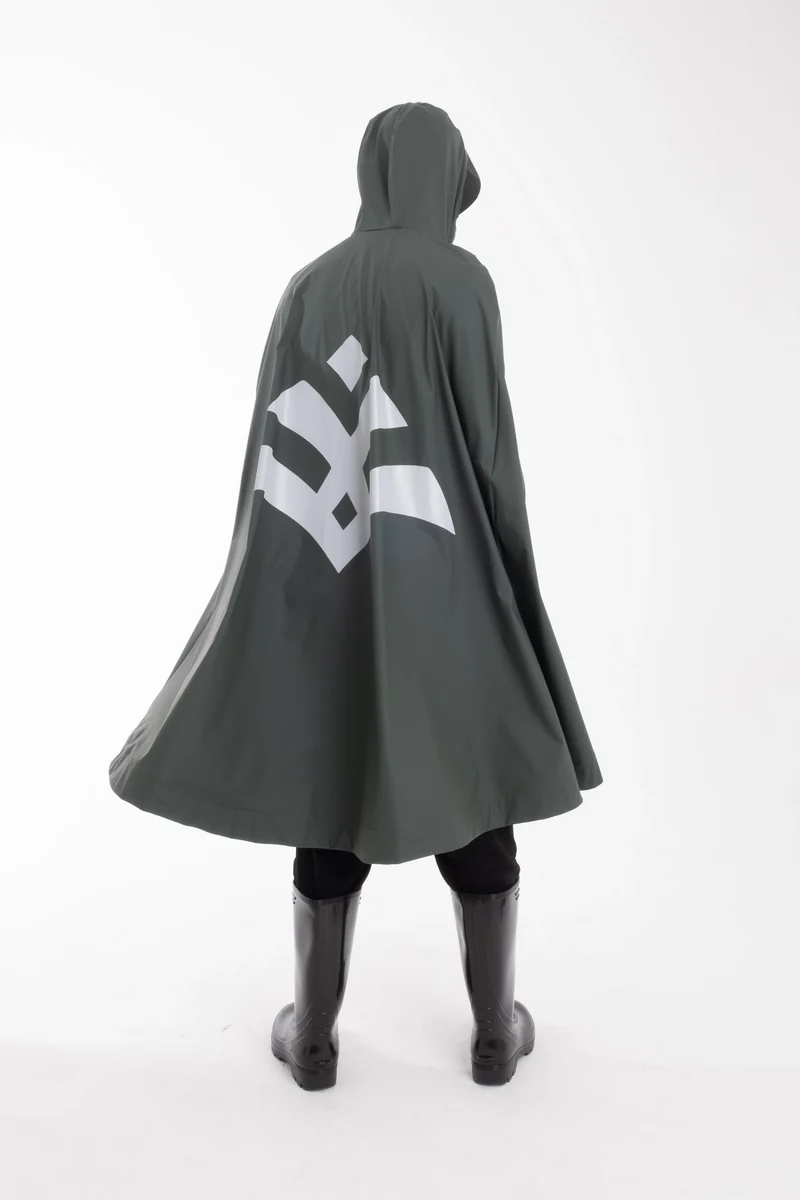 One Node X Sagastad Poncho Reflex Olivengrønn Herre