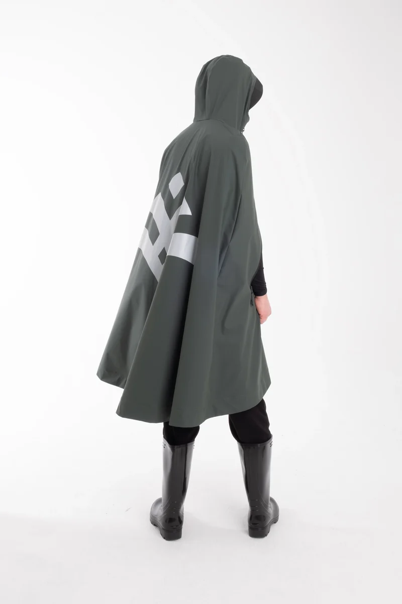 One Node X Sagastad Poncho Reflex Olivengrønn Herre