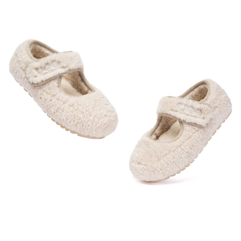 Mary Jane TeddyCozy Kids UGG Slippers