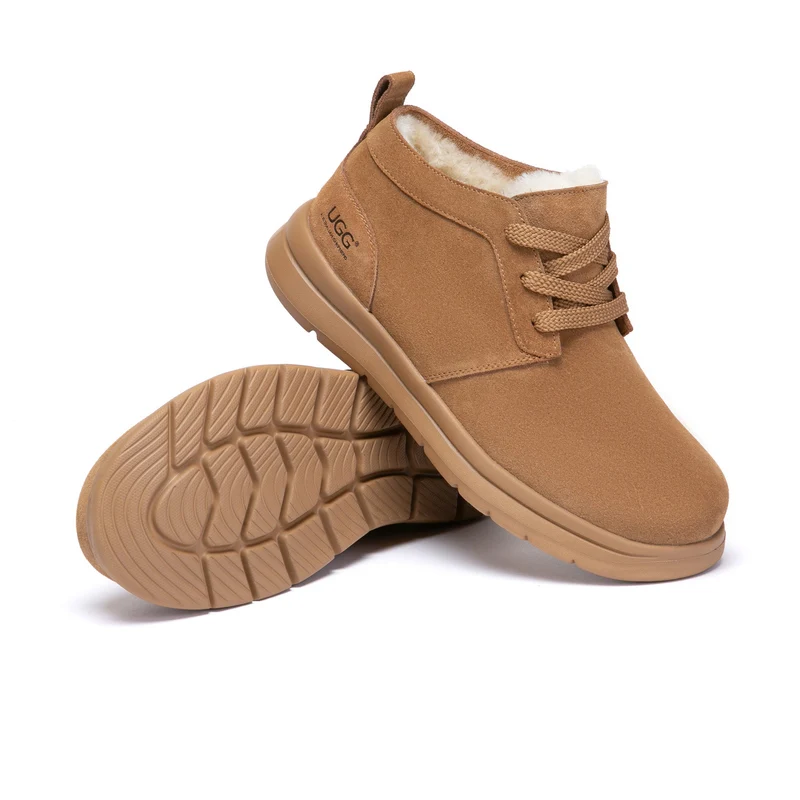 Classic Men Lace-up UGG Sneakers Shoes
