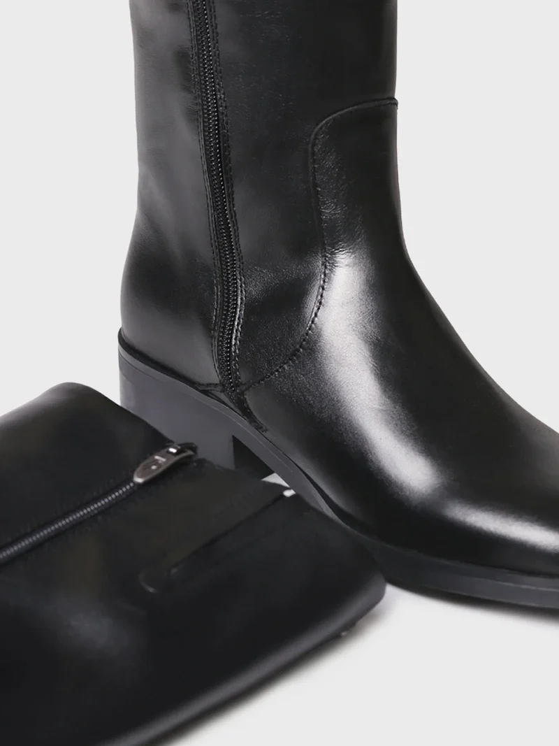 Bota alta en piel para mujer | TAGA-P