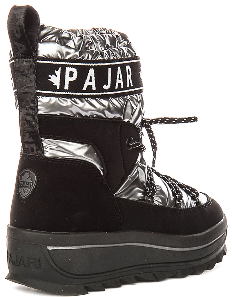Pajar W Galaxy In Black Silver For Women