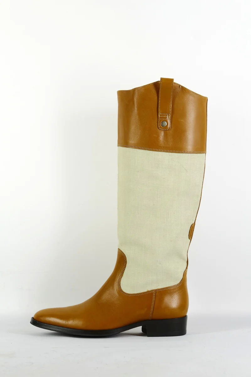 Stiefel Leder mehrfarbig