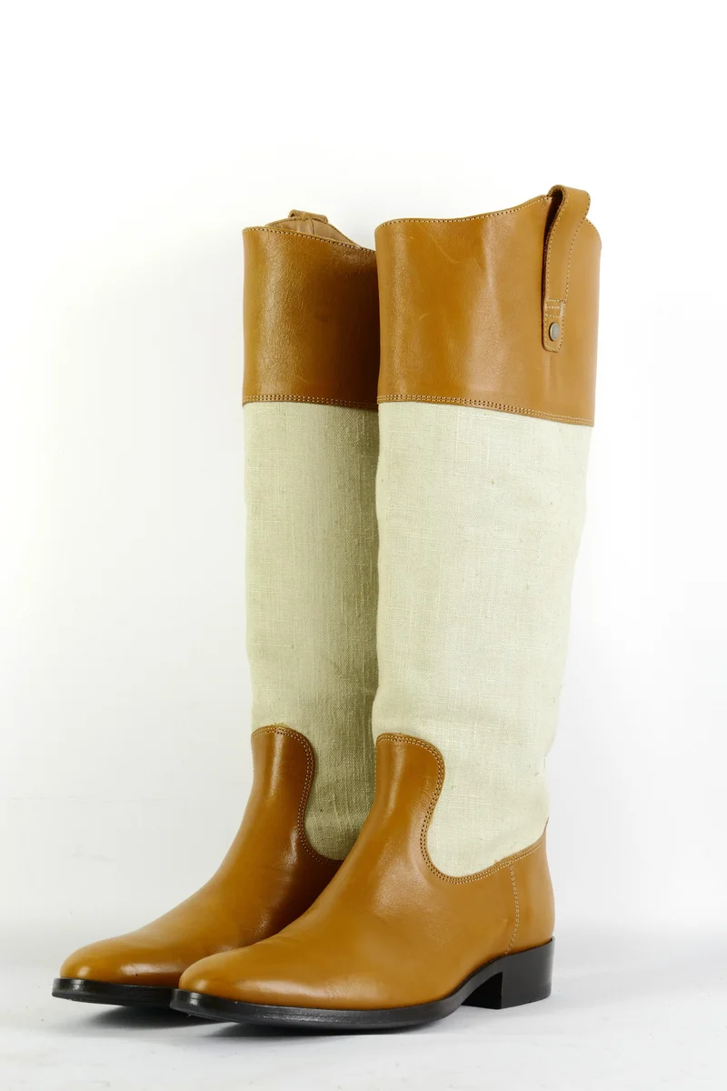 Stiefel Leder mehrfarbig