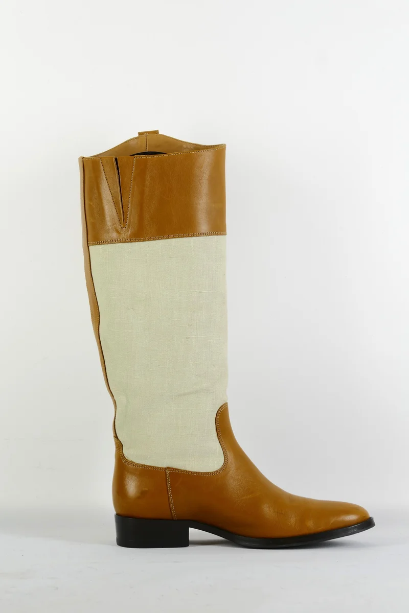 Stiefel Leder mehrfarbig