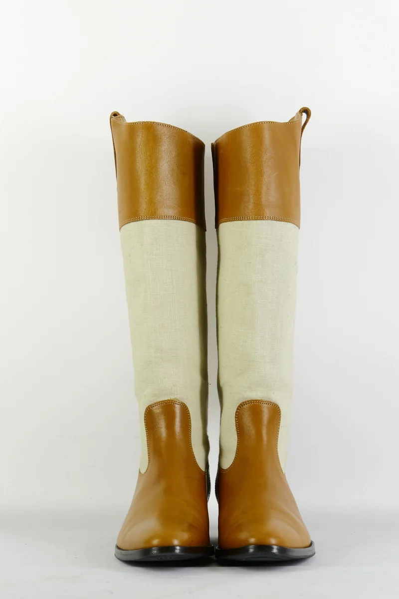 Stiefel Leder mehrfarbig