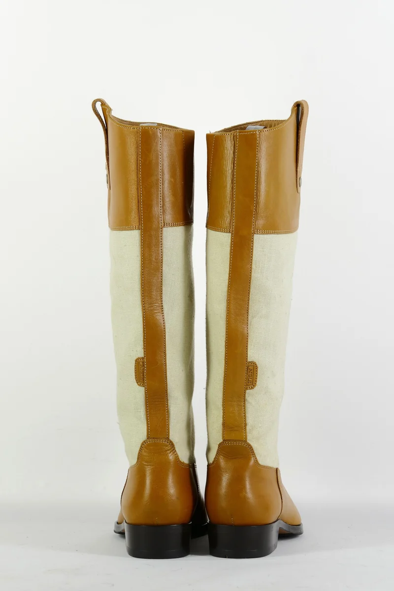 Stiefel Leder mehrfarbig