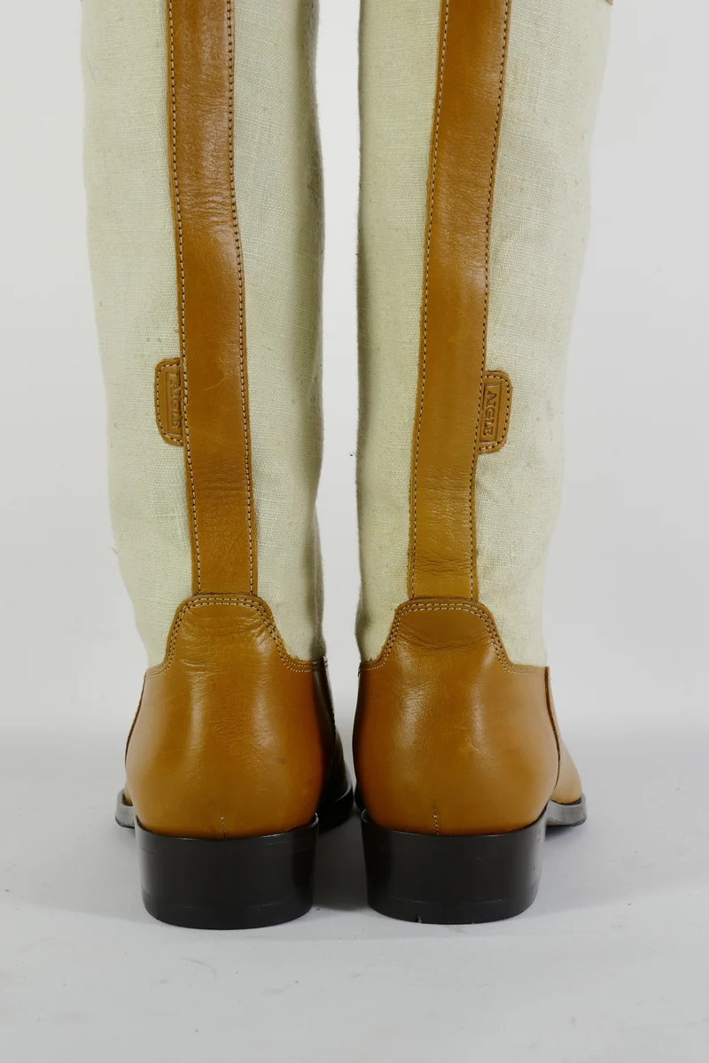 Stiefel Leder mehrfarbig