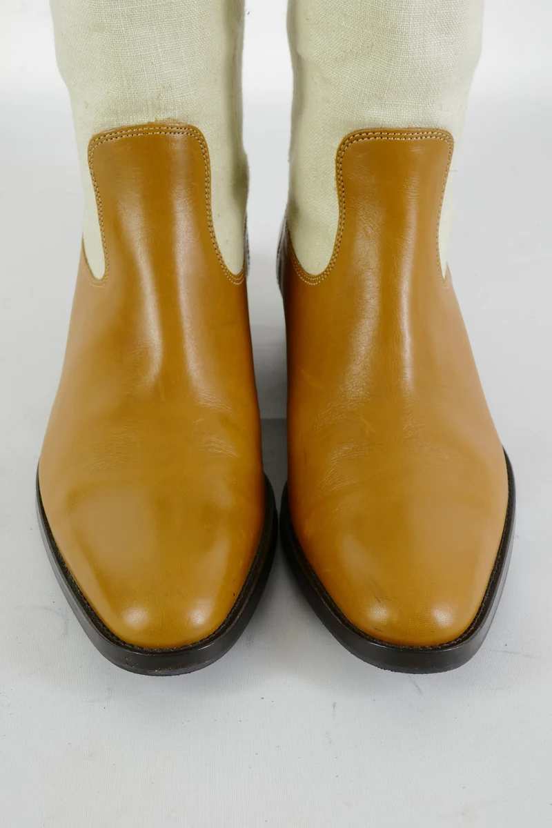 Stiefel Leder mehrfarbig