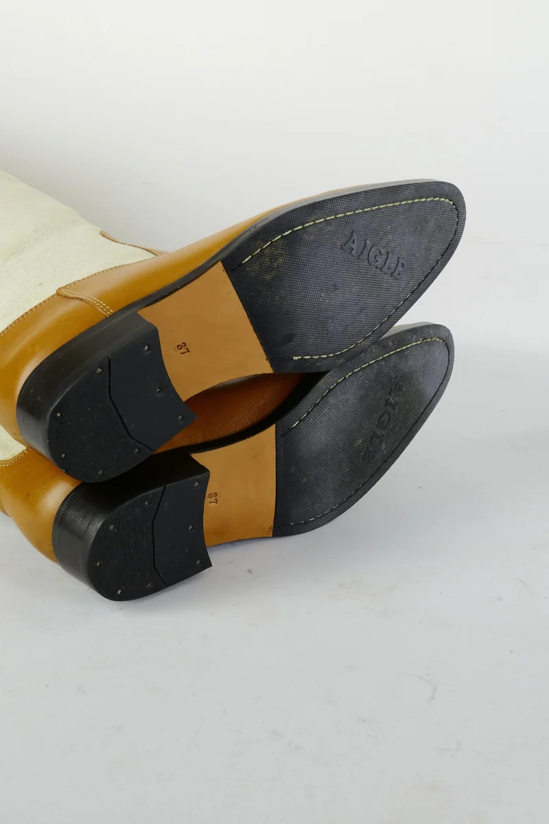 Stiefel Leder mehrfarbig