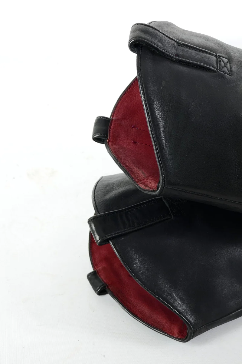 Stiefel Leder schwarz