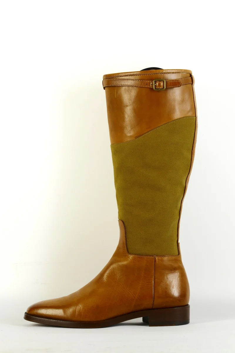 Stiefel Leder mehrfarbig