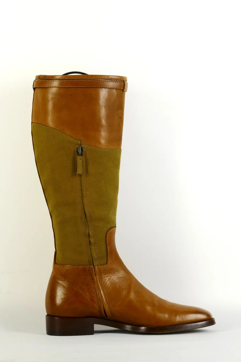 Stiefel Leder mehrfarbig