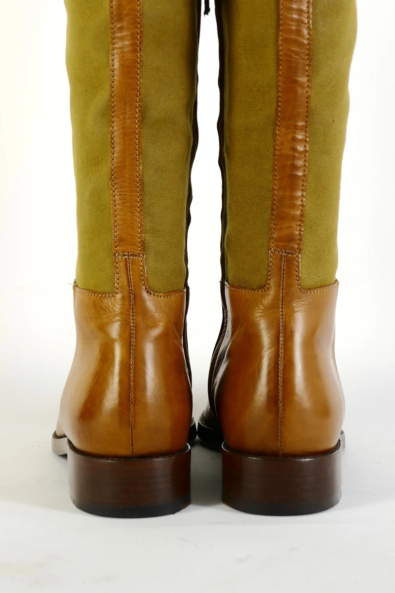 Stiefel Leder mehrfarbig
