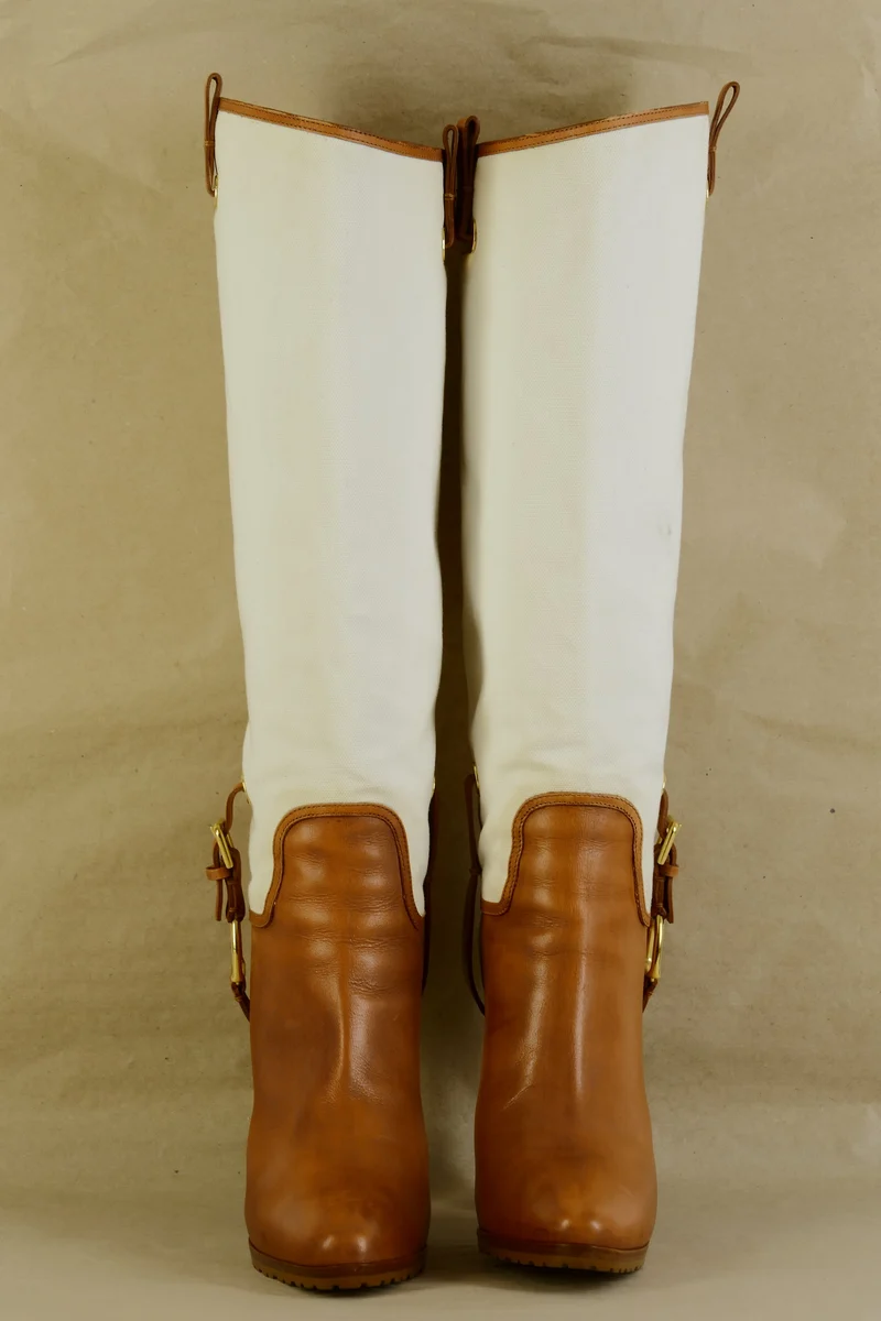 Stiefel Leder mehrfarbig