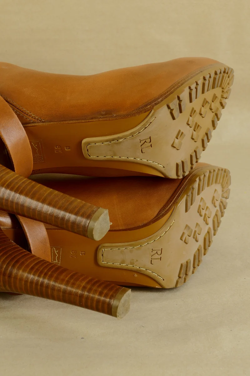 Stiefel Leder mehrfarbig