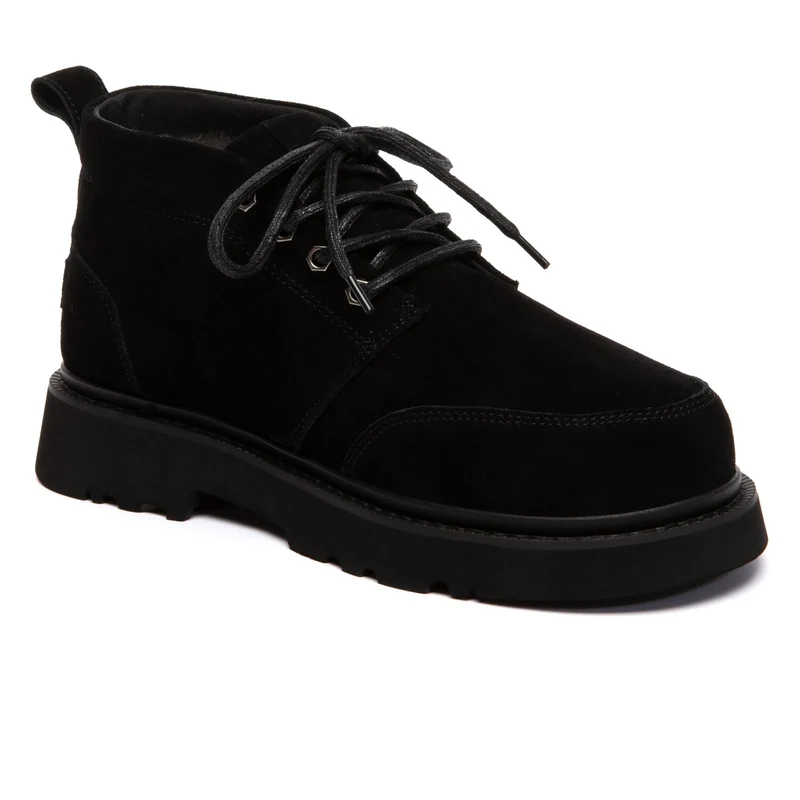Men Casual Lace Up Ankle UGG Chukka