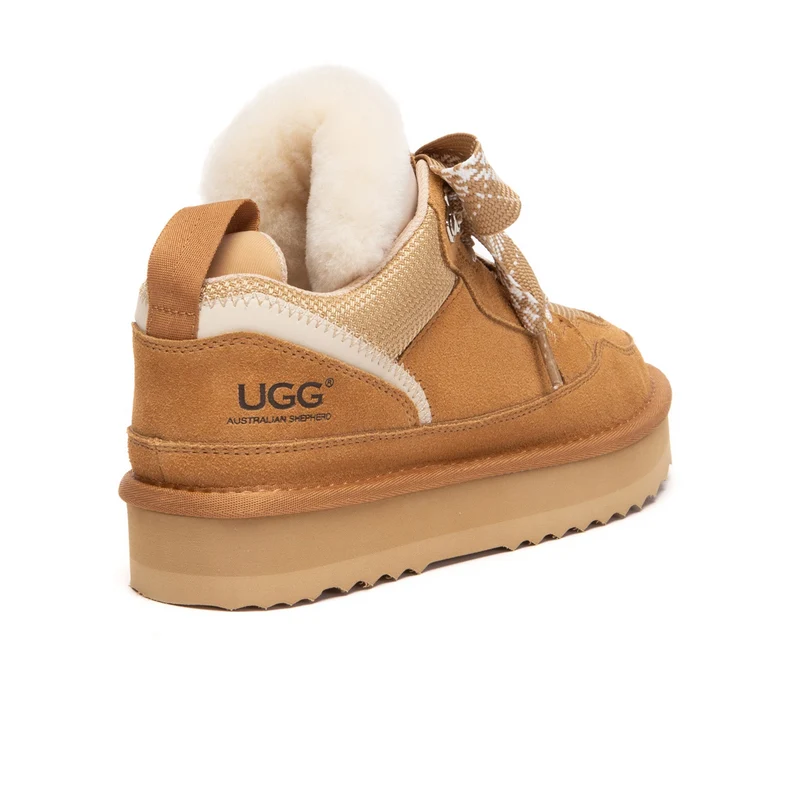 Kids Parker Lace Up Shoe UGG Platform