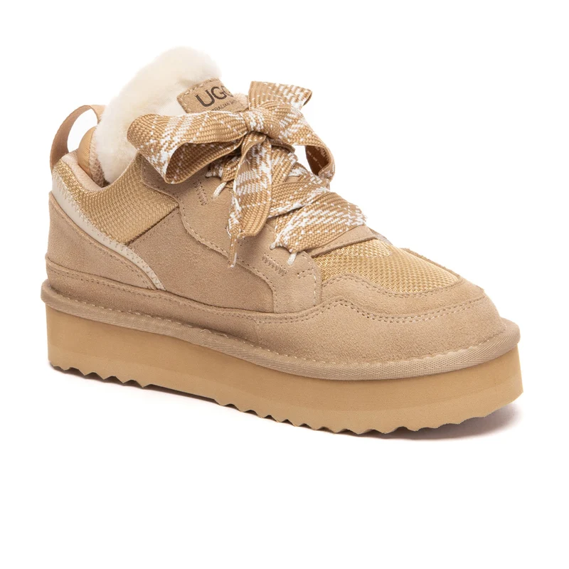 Kids Parker Lace Up Shoe UGG Platform
